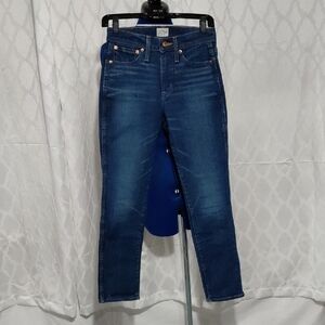 J. Crew Demin Dark Blue Women's Skinny Jeans